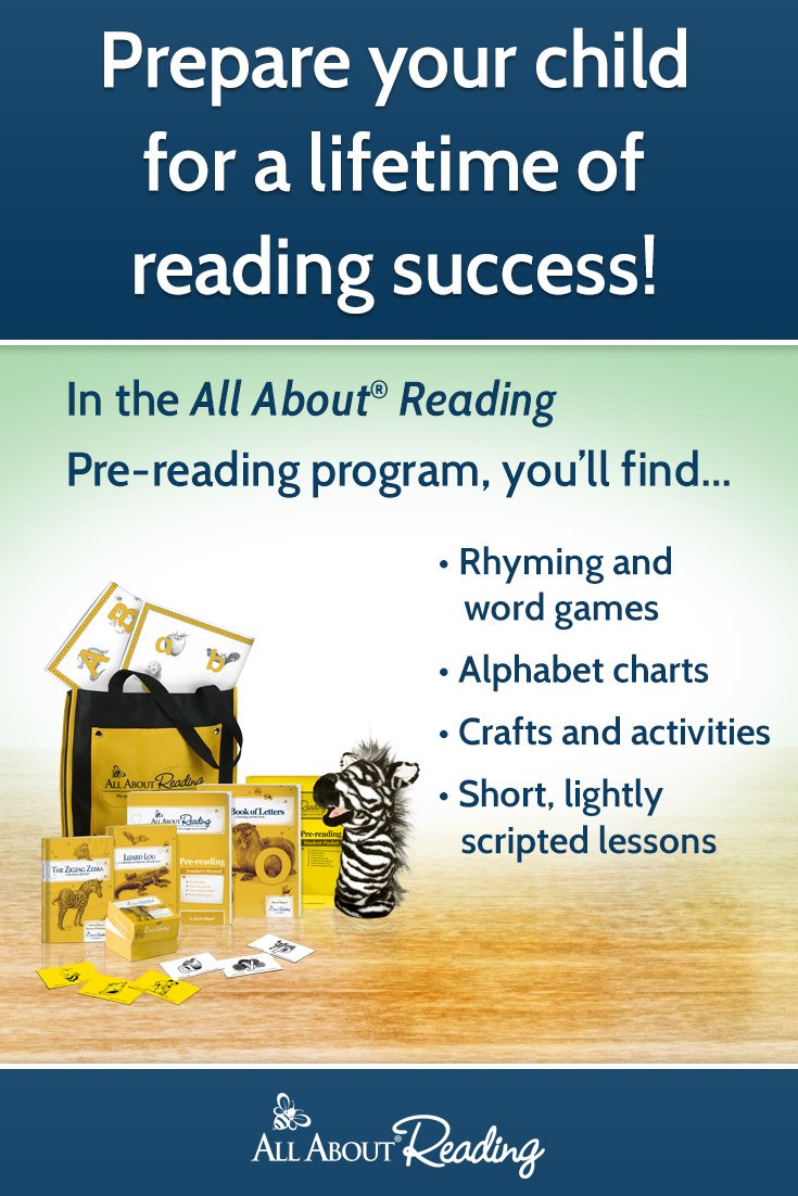 All About Reading Pre-reading