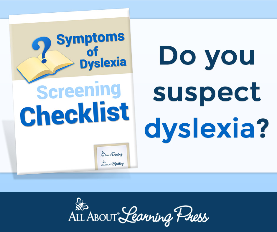 Dyslexia Screening Checklist