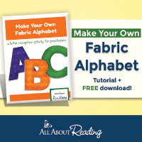 Make Your Own Fabric Alphabet