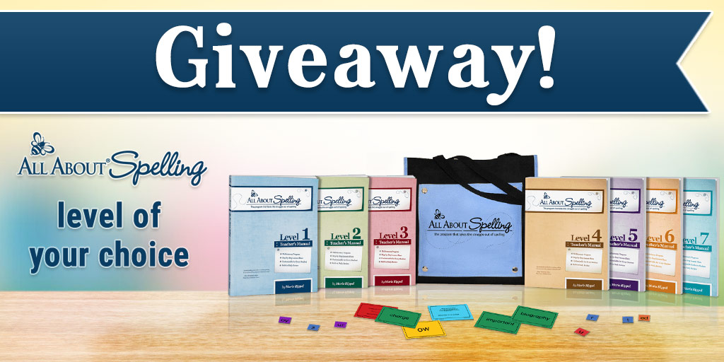 All About Spelling Giveaways