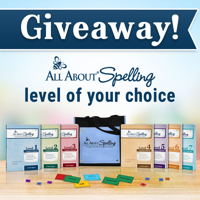 All About Spelling Giveaways